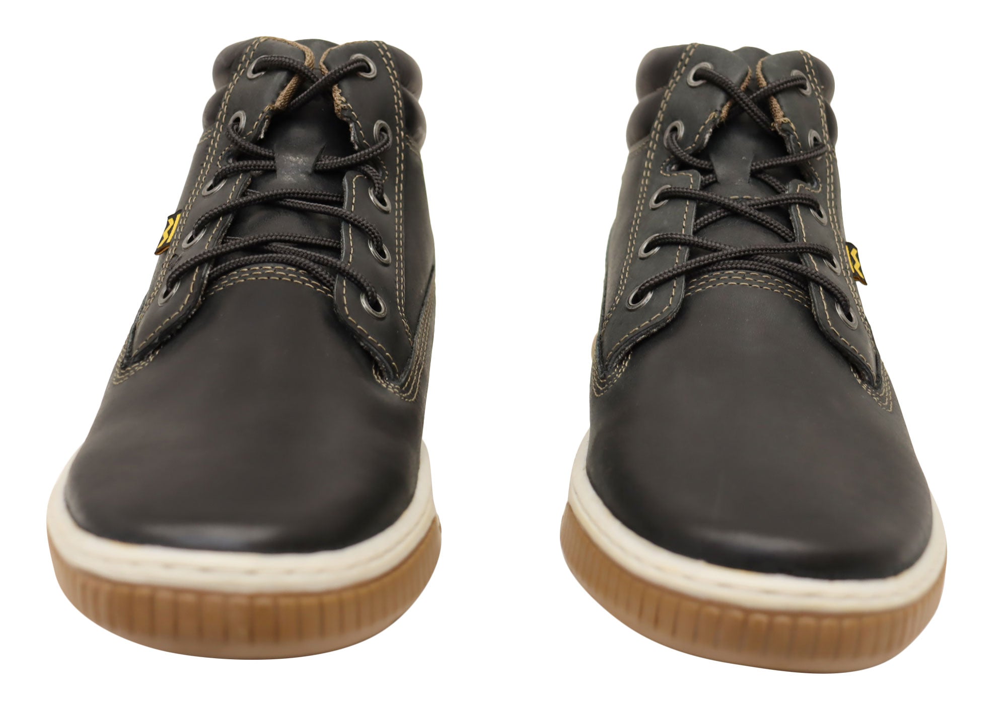 Bradok Vernon Men's Comfortable Leather Casual Boots - Handmade in Brazil - Perfect for Work, Travel & Everyday Wear