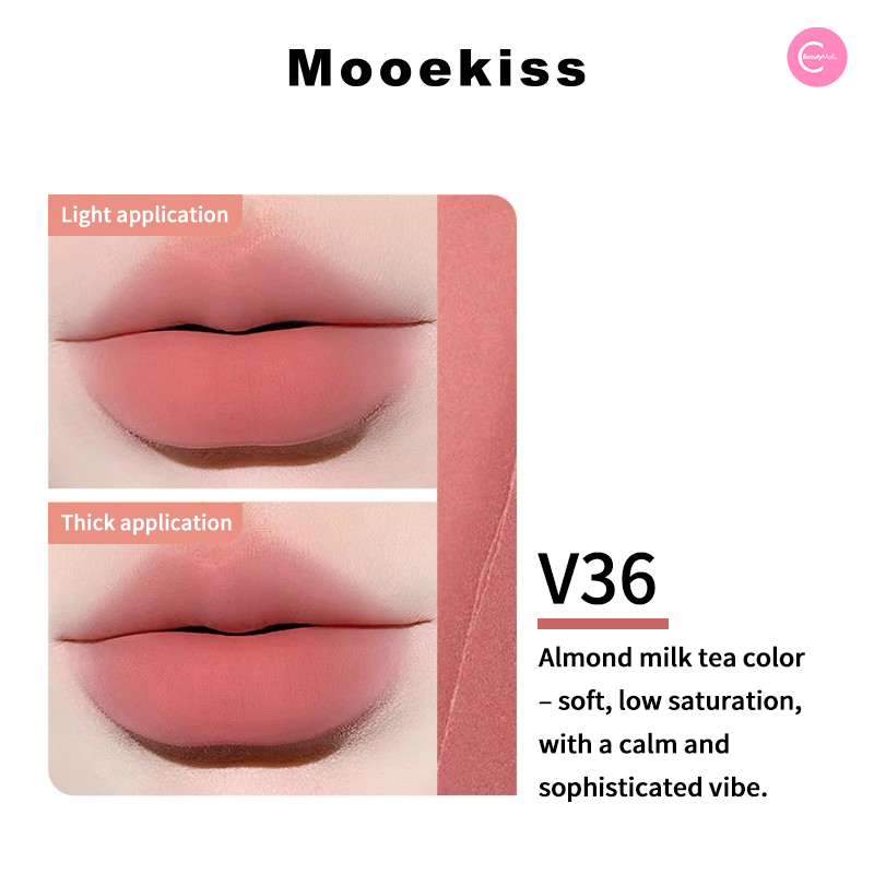 Mooekiss Velvet Space Matte Lip Clay - Long Lasting Moisturizing Lipstick for Women, Perfect for Everyday Wear & Special Occasions