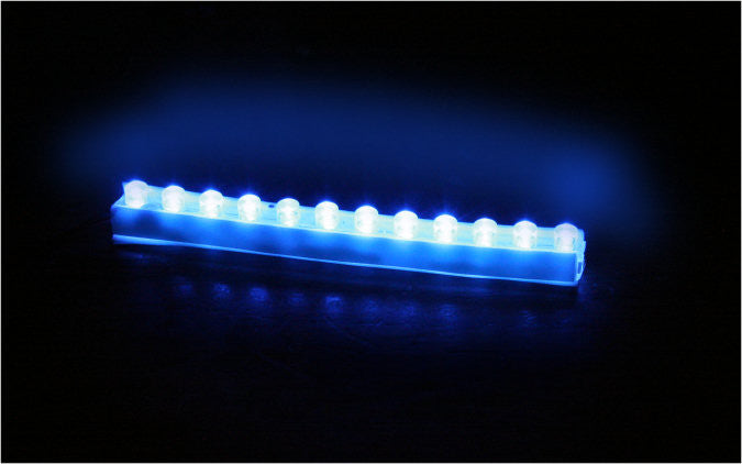 High-Intensity Flexible Blue LED Strip Light - 30 LEDs for Home Decoration, Gaming Setup & DIY Projects
