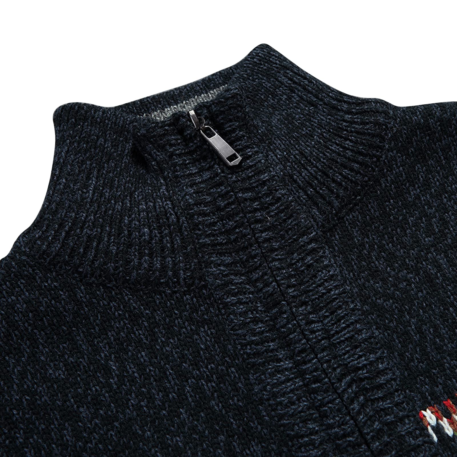 Superora Men's Half Zip Pullover Sweater - Long Sleeve Knitwear for Casual Wear