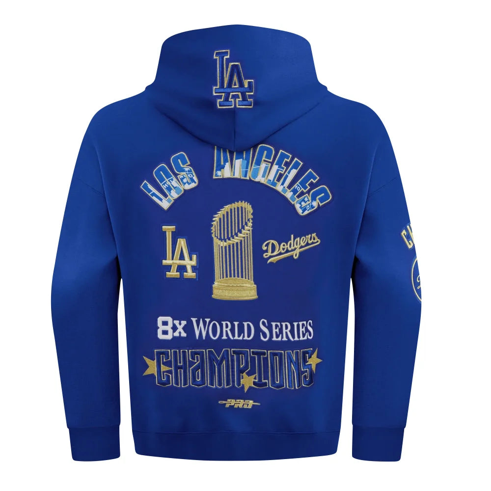 2024 World Series Champions Los Angeles Dodgers Hoodie for Men - Pro Standard Baseball Fan Gear for Game Day & Casual Wear