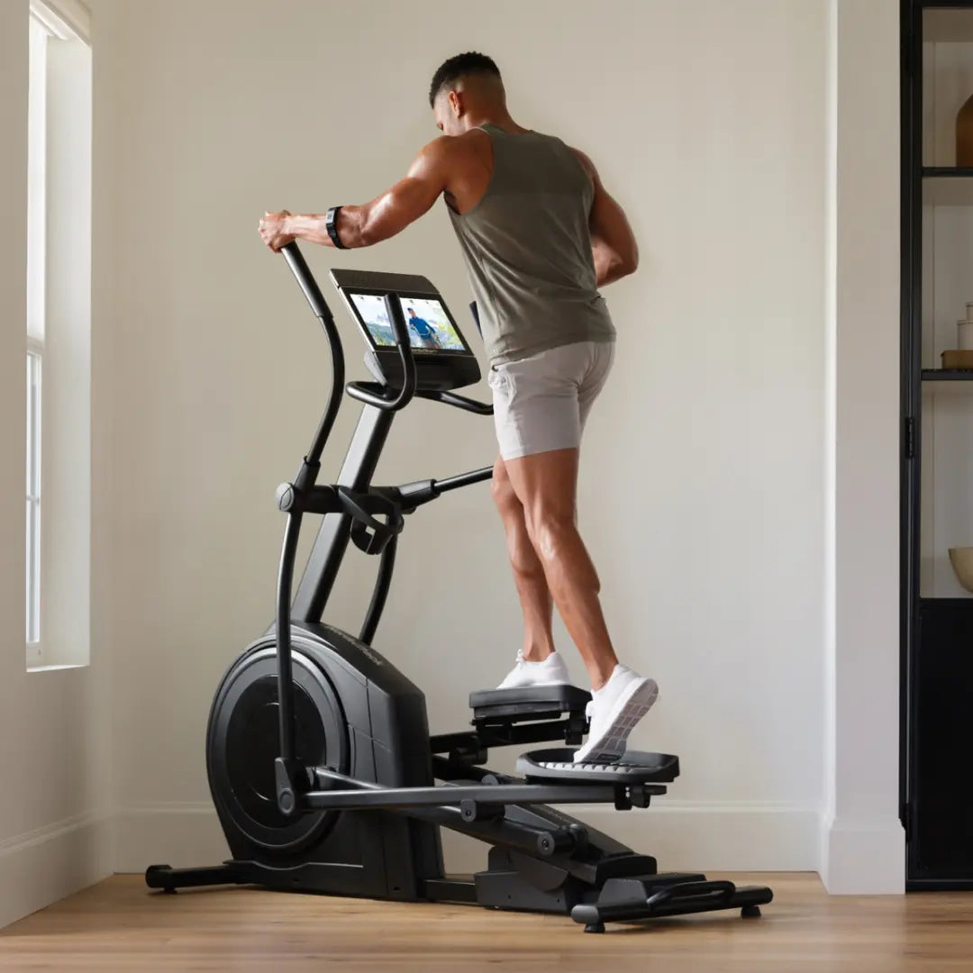 NordicTrack AirGlide 14i Elliptical Machine - Low Impact Cardio Workout Equipment for Home Gym - Perfect for Weight Loss & Full Body Training