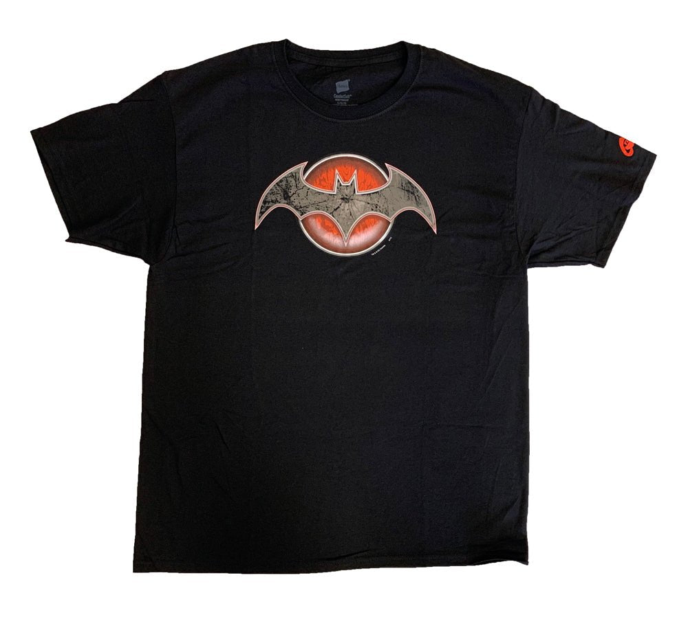 Batman Flashpoint Thomas Wayne Symbol DC Comics Premium Adult T-Shirt | Superhero Graphic Tee for Men | Cosplay, Comic Con & Casual Wear