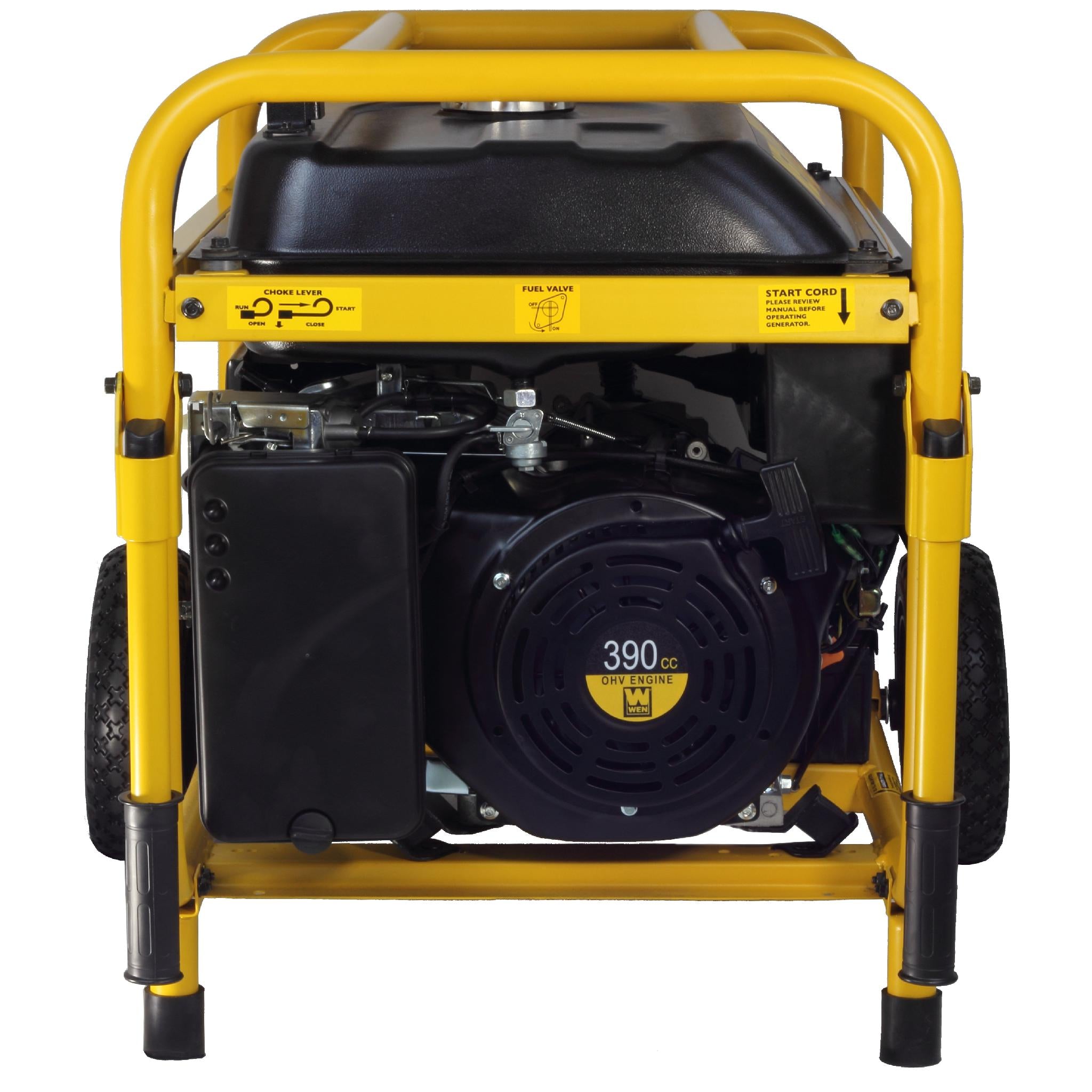 WEN 56682 7000 Watt Portable Electric Start Generator - Power Backup for Home, Camping & Emergency Use