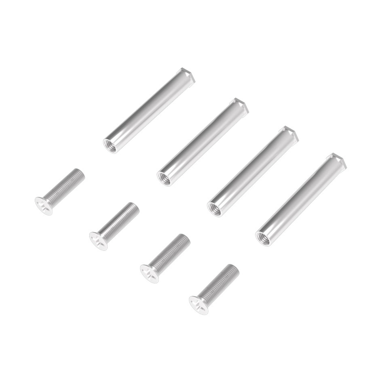 Qsvbeeqj 25mm Thickness Computer Cooling Fan Screws - Replacement Mounting Screws for PC Case Cooling Fans | Perfect for DIY PC Builds and Fan Upgrades