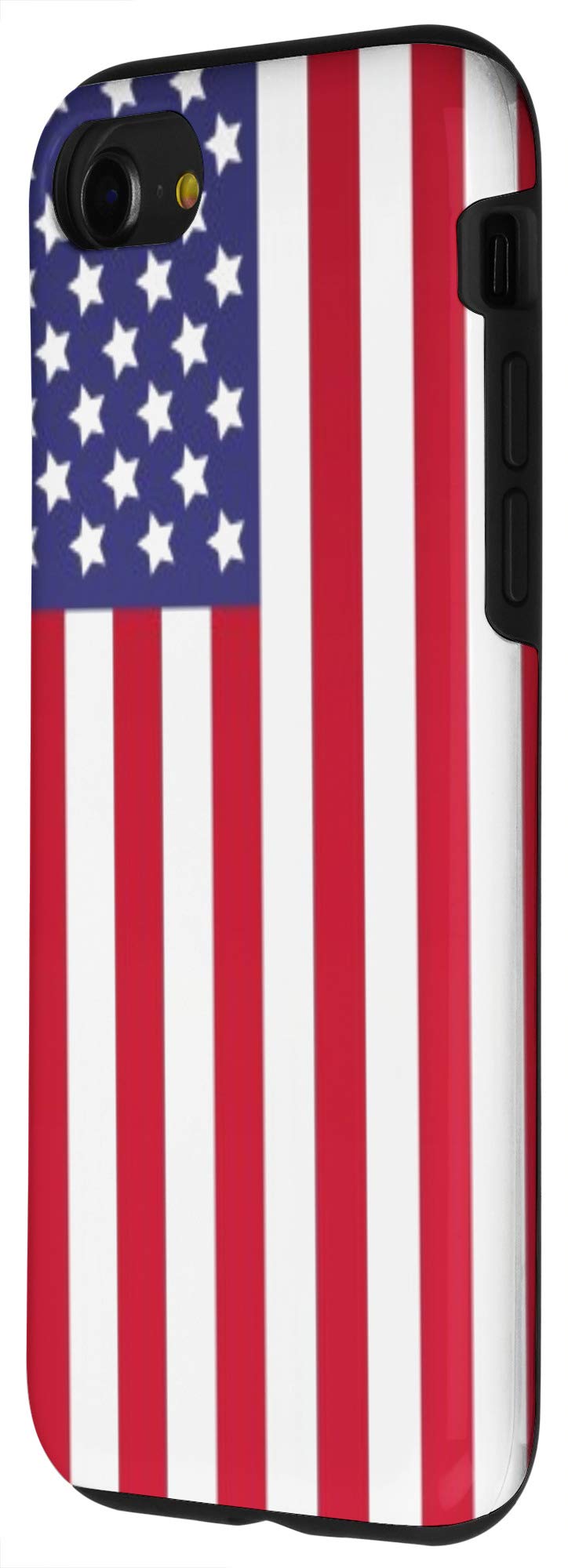 Patriotic iPhone SE (2020) / 7 / 8 Case - American Flag Design for 4th of July - USA Themed Protective Cover for Independence Day Celebrations & Everyday Use