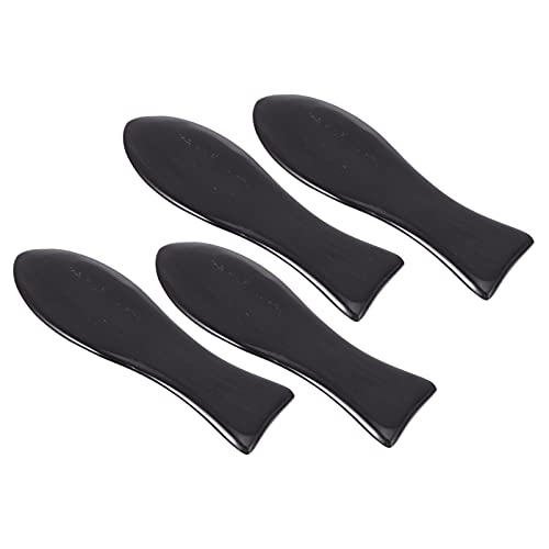 Healifty 4-Piece Gua Sha Massage Set - Buffalo Horn Scraping Tools for Face & Body, Anti-Aging & Wrinkle Reduction, Back & Shoulder Pain Relief - Perfect for Home Spa, Self-Care & Relaxation Therapy