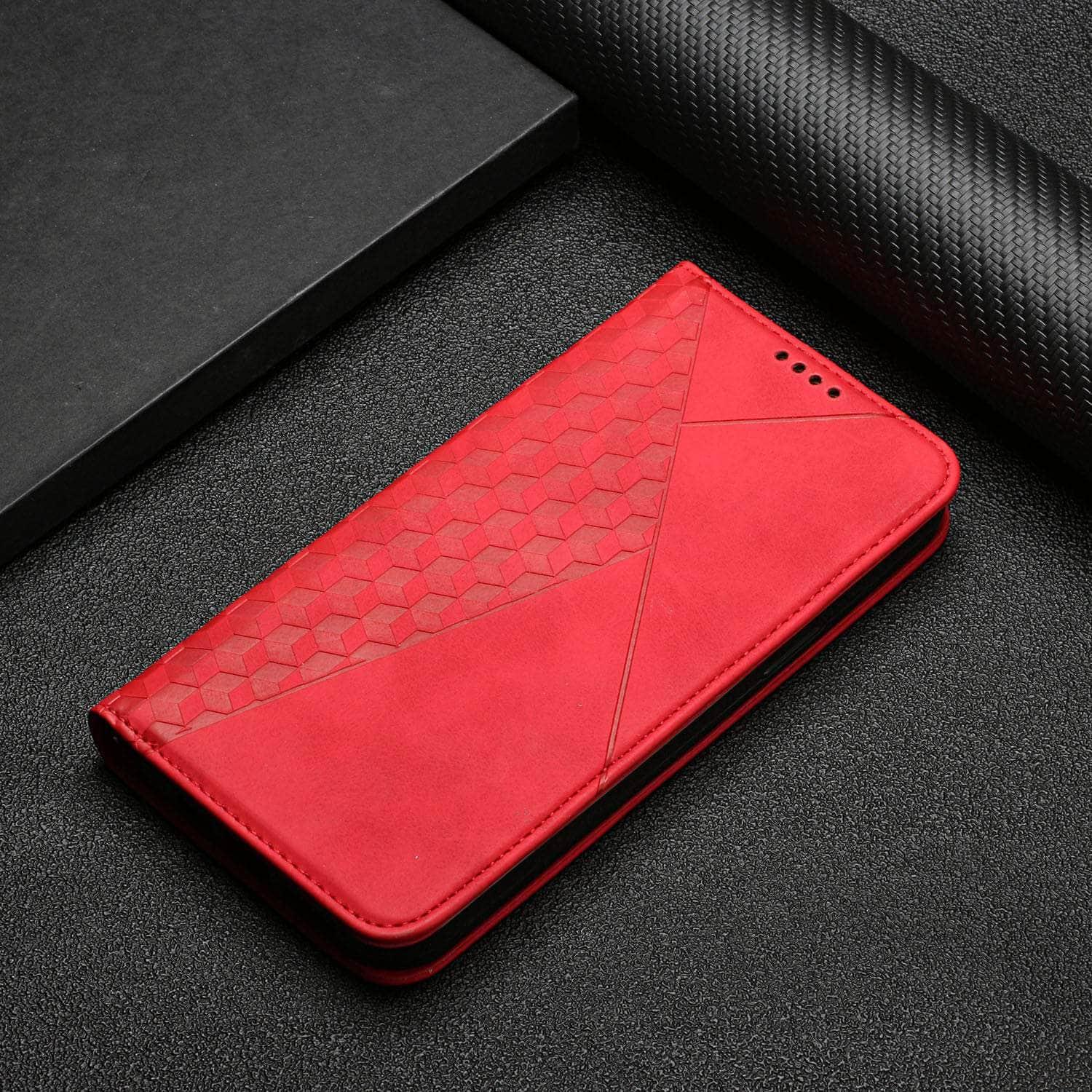 Samsung Galaxy S23 Plus Magnetic Leather Case - Premium Protection with Strong Magnetic Mount for Car & Home Use