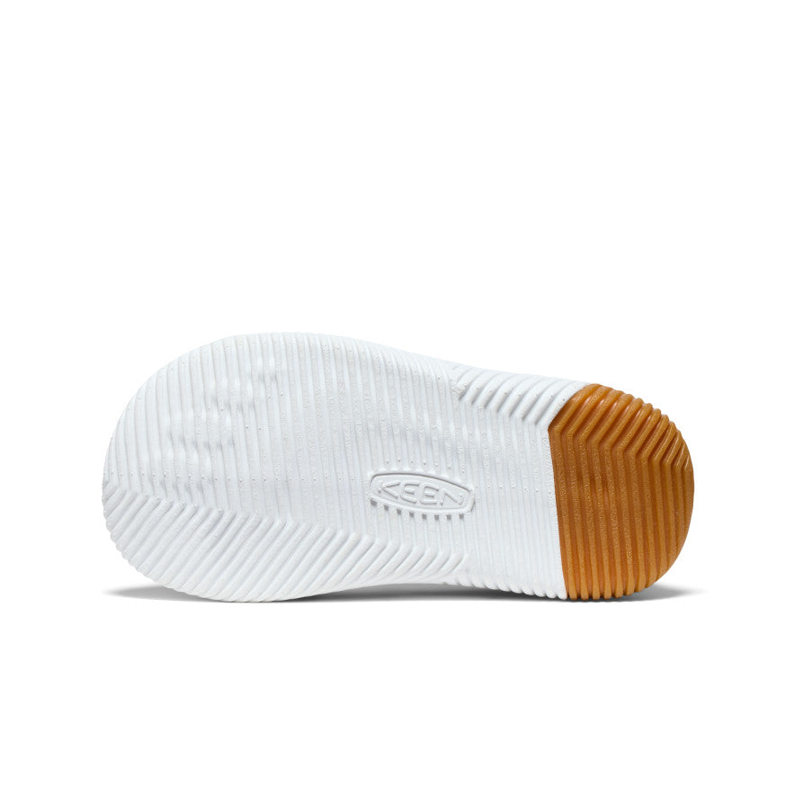KNX Kids' Leather Sneakers - Daffodil & Star White | Comfortable & Stylish Shoes for Toddlers, Perfect for School, Play & Everyday Wear