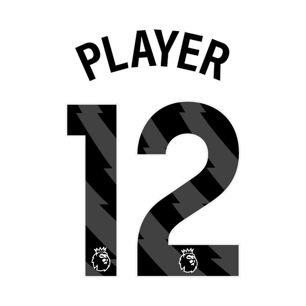 Official Premier League Printed T-Shirt for Men - Black Soccer Jersey for Fans - Perfect for Game Day, Parties & Casual Wear