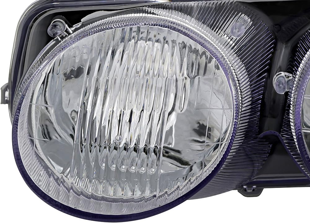 1998-2001 Acura Integra Halogen Headlight Set - Driver & Passenger Side Replacement Lamps for Night Driving & Enhanced Visibility