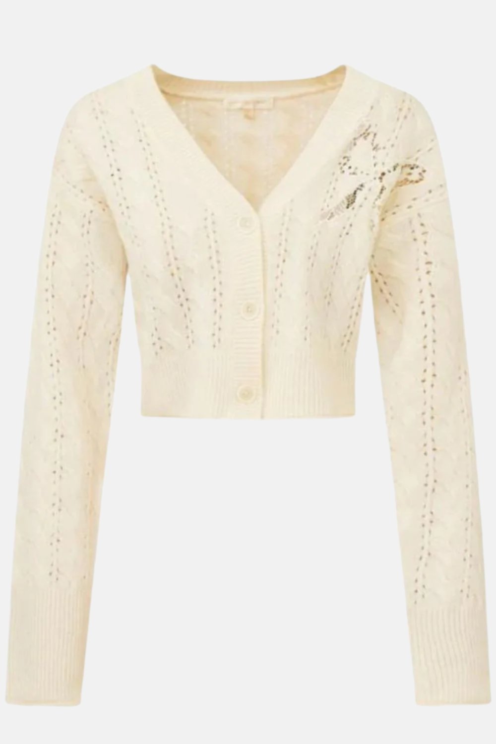 Leota Cardigan in Marshmallow Bliss - Soft Women's Knit Sweater for Fall & Winter | Cozy Office Wear & Casual Outfits