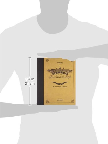 Spencerian Penmanship Theory Book - Learn Elegant Handwriting & Calligraphy Techniques for Letters, Invitations, and Art Projects
