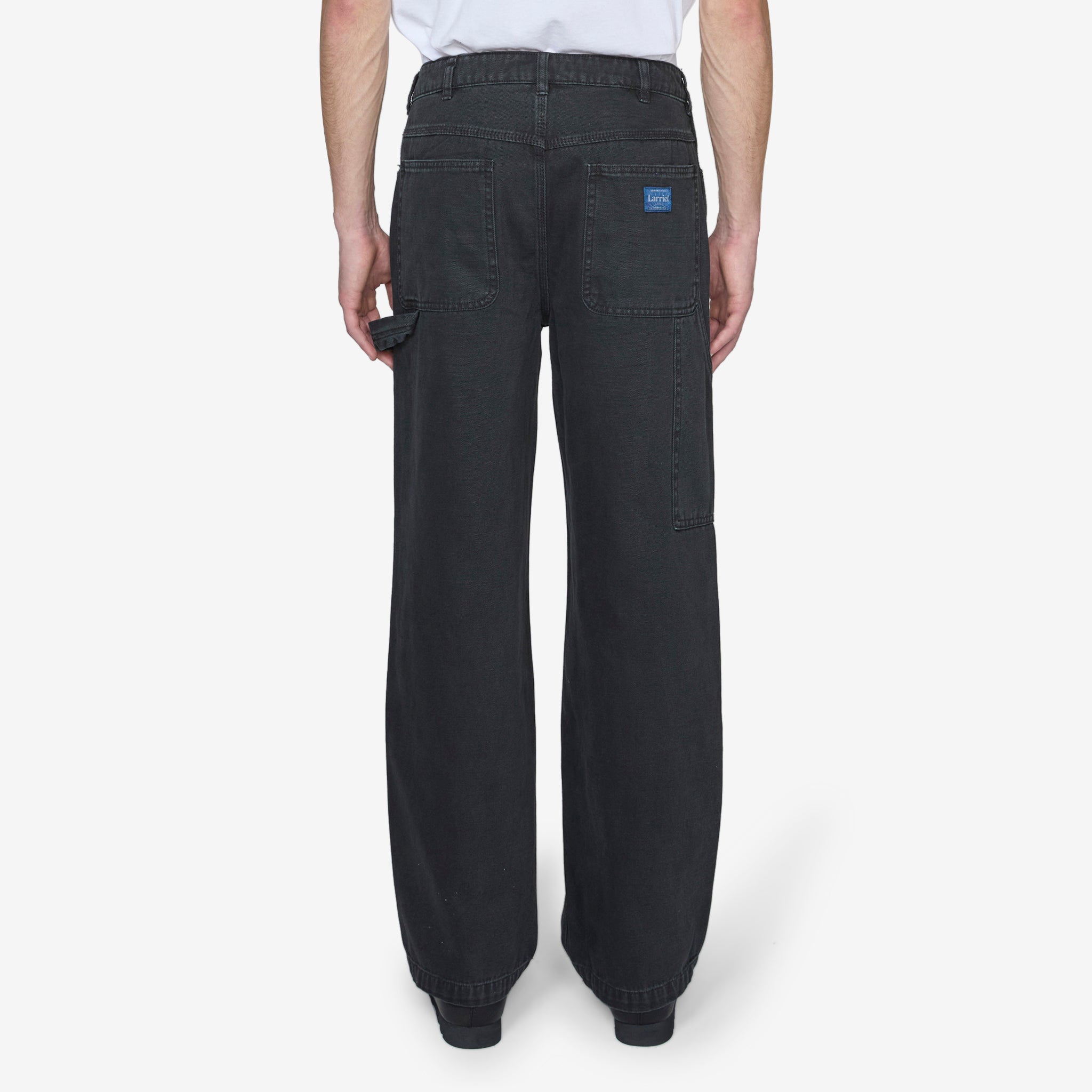 Double Knee Carpenter Pants - Durable Work Pants for Men in Black | Perfect for Construction, Carpentry & Heavy Duty Work