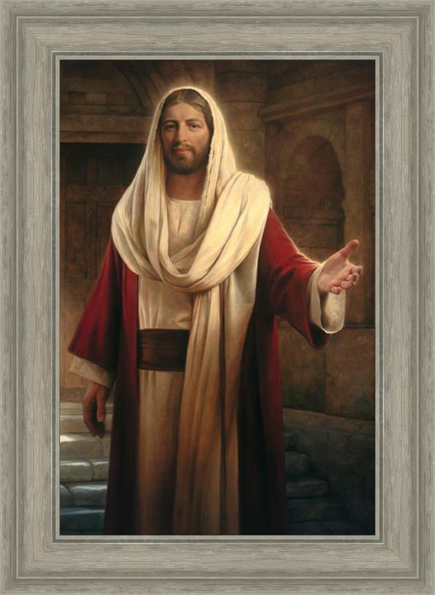 Come Follow Me by Howard Lyon - Inspirational Christian Art Print for Home, Church & Office Decor