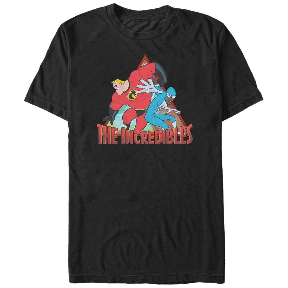 Fifth Sun Men's The Incredibles Best Friend Heroes Graphic T-Shirt - Casual Superhero Tee for Everyday Wear & Comic Con Events