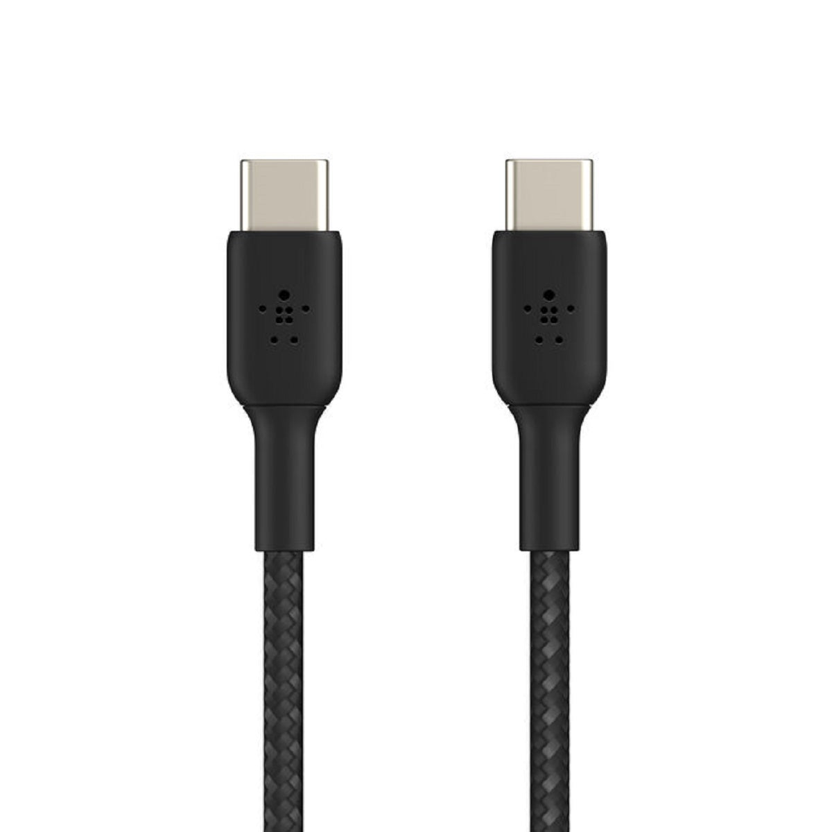 Belkin BoostCharge USB-C to USB-C Cable (2m, Black) - Fast Charging & Data Sync for iPhone 15, MacBook, iPad Pro & More