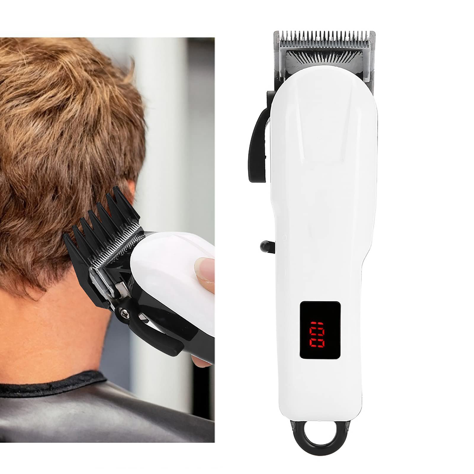 Professional Cordless Hair Clipper - USB Rechargeable Electric Hair Trimmer for Men & Women - Perfect for Home Haircuts, Beard Trimming & Travel Grooming