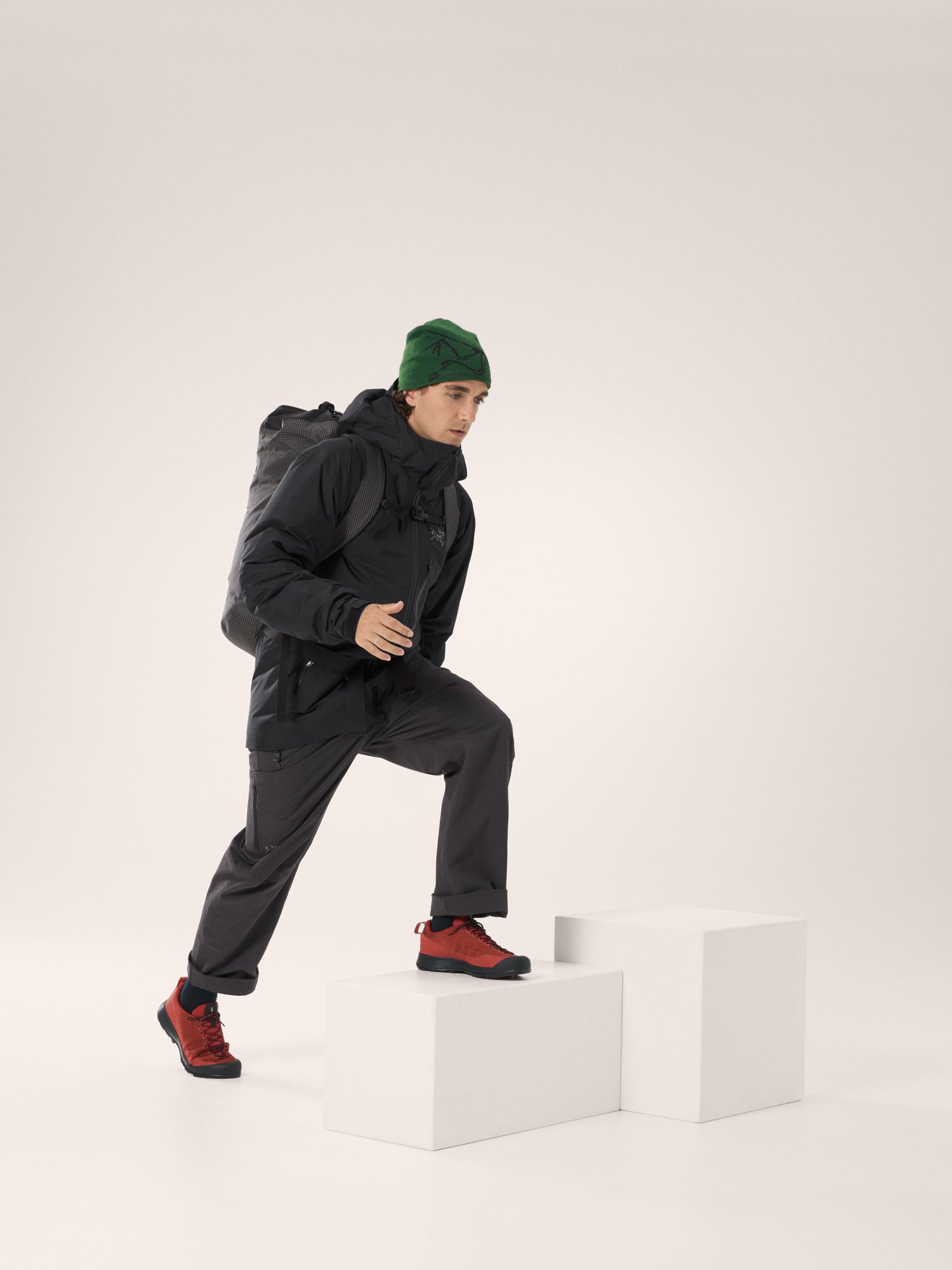 Men's Beta Insulated Jacket - Lightweight Waterproof Winter Coat for Hiking & Outdoor Activities - X000008885