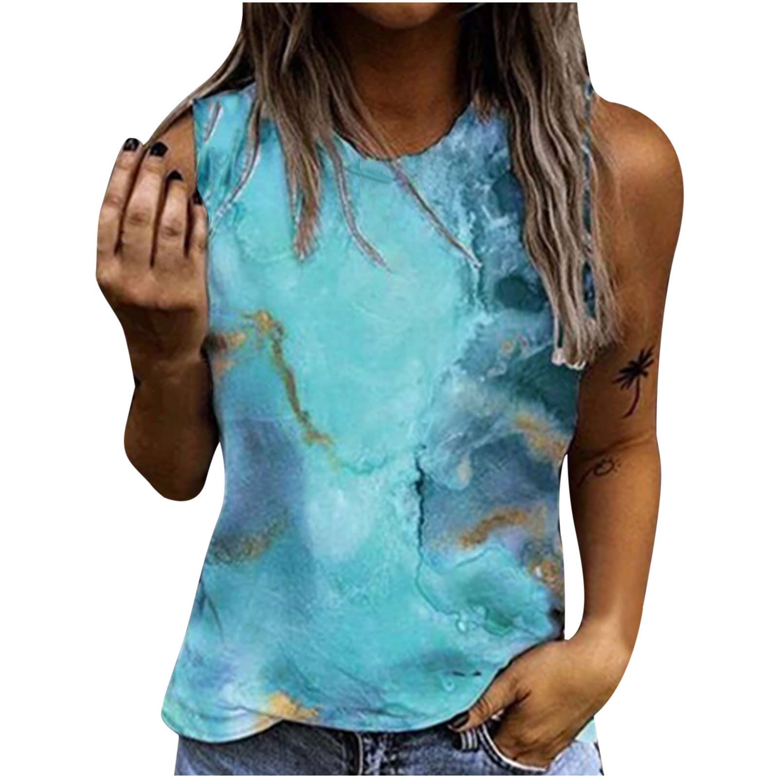 Women's Basic Summer Tops - Cute Loose Tank Tops & Casual Solid Color Tees | Comfortable Summer Shirts for Beach, Travel & Everyday Wear