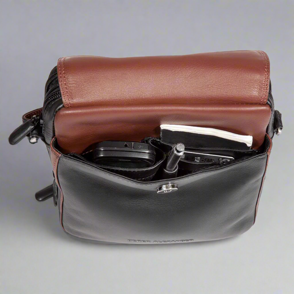 Derek Alexander Crossbody Bag for Women - Stylish & Functional Organizer Purse for Travel, Work & Everyday Use