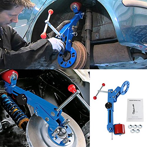Fender Roller Tool - Professional Auto Body Lip Rolling & Extending Kit for Car Repair & Customization | Perfect for DIY Enthusiasts & Body Shops