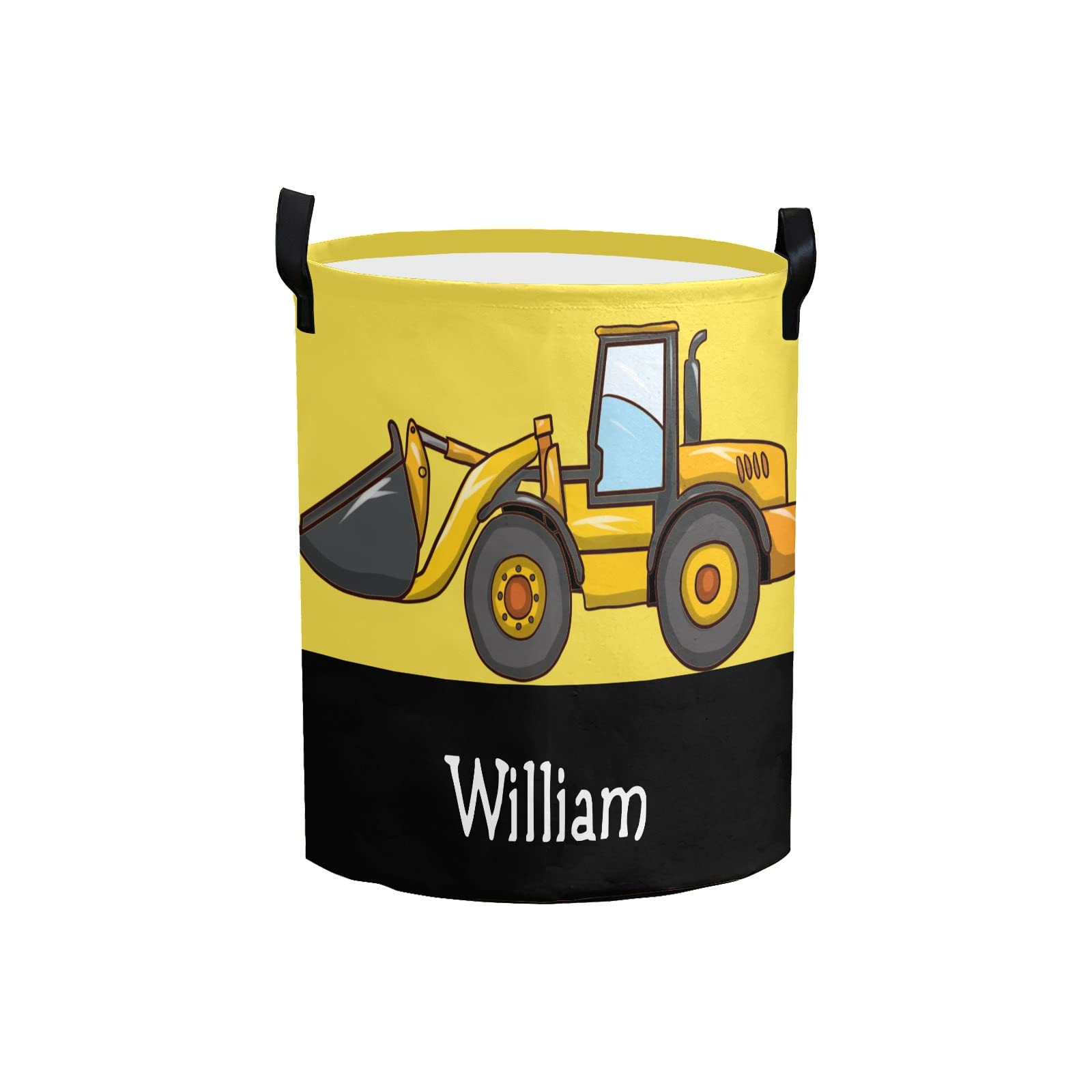 Personalized Collapsible Laundry Hamper - Custom Foldable Laundry Basket with Waterproof Design for Clothes & Toys Storage - Perfect for Bedroom, Dorm, Nursery & Travel Organization