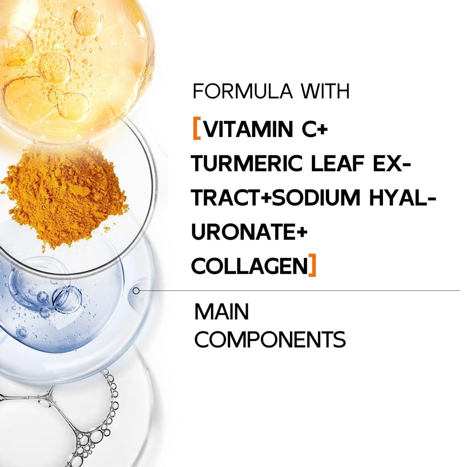 Turmeric & Vitamin C Anti-Aging Face Cream - Dark Spot Corrector, Wrinkle Reducer & Skin Brightening Moisturizer for Uneven Skin Tone | Hydrating Firming Treatment for Day & Night Use