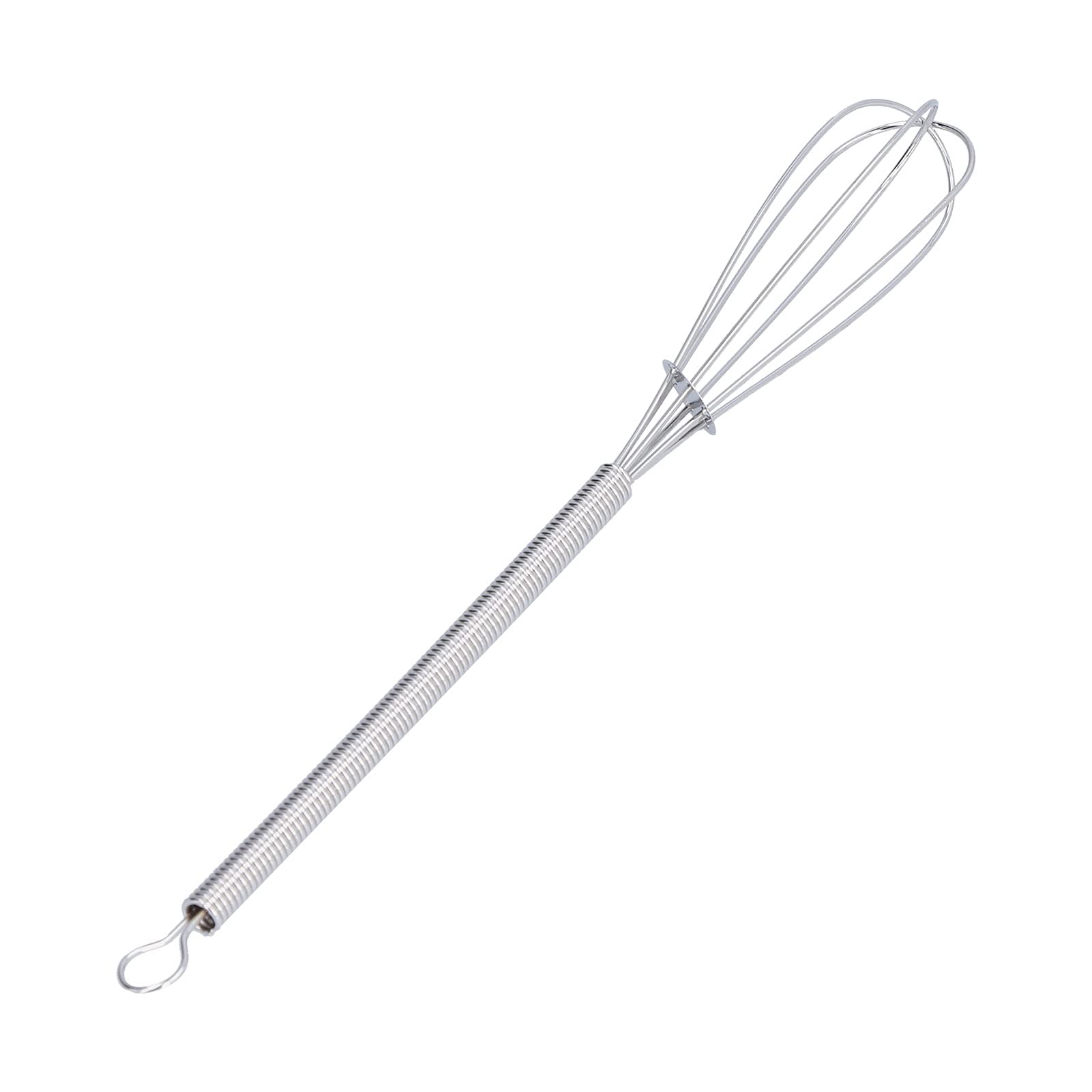 Stainless Steel Handheld Egg Beater - Durable Portable Manual Egg Whisk for Baking, Cooking & Mixing - Perfect for Kitchen, Restaurant & Home Use