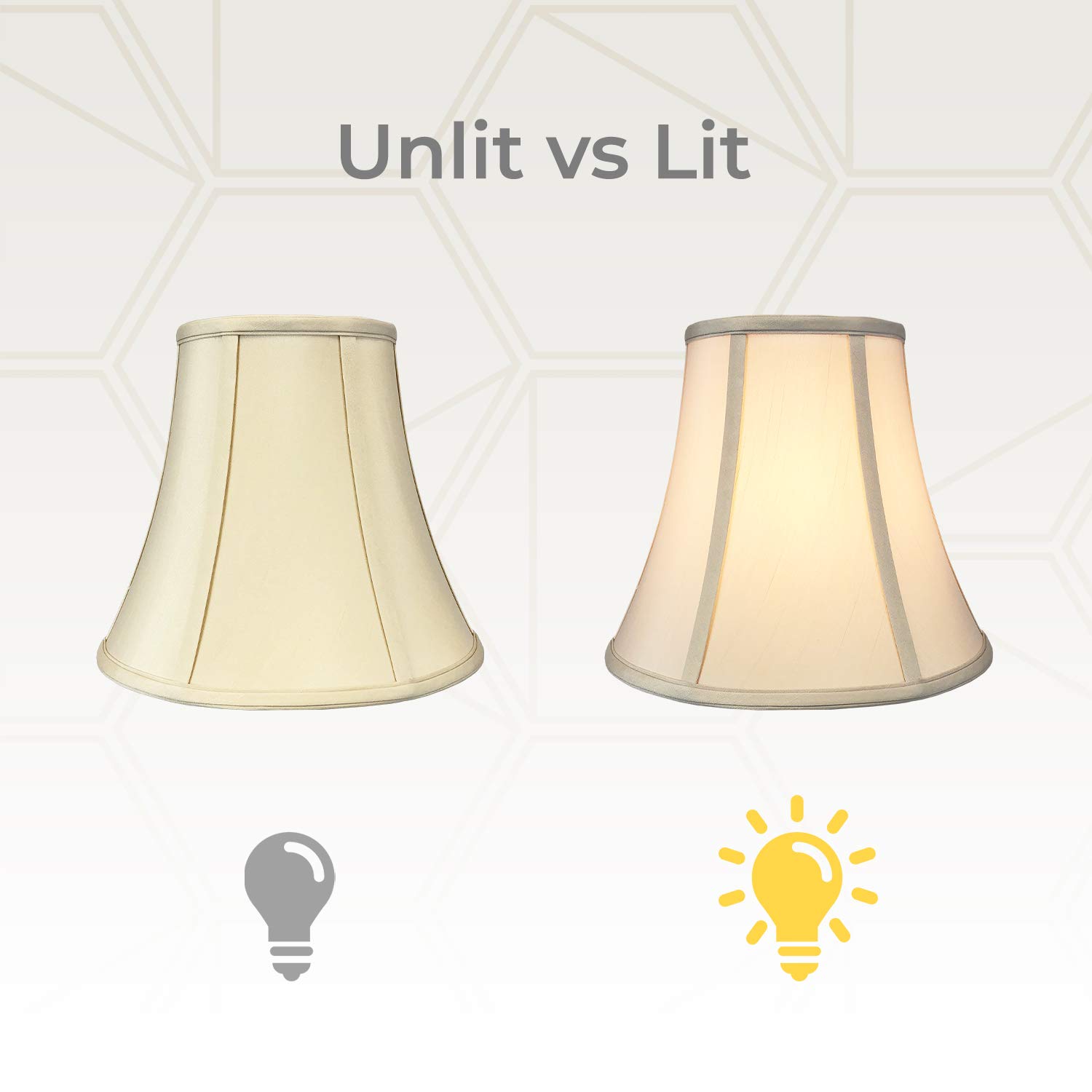 Royal Designs True Bell Basic Lamp Shade Set of 2 - 4