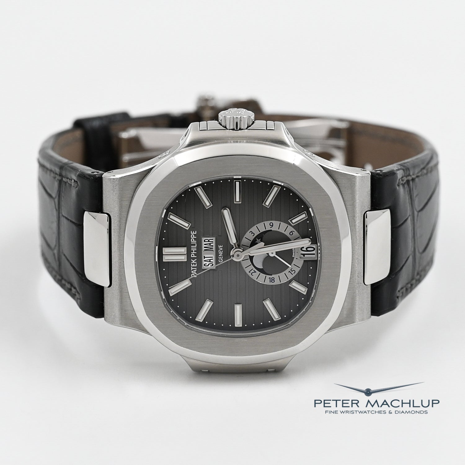 Patek Philippe Nautilus Annual Calendar 5726/1A-001 Luxury Men's Watch - Perfect for Business Meetings & Formal Events