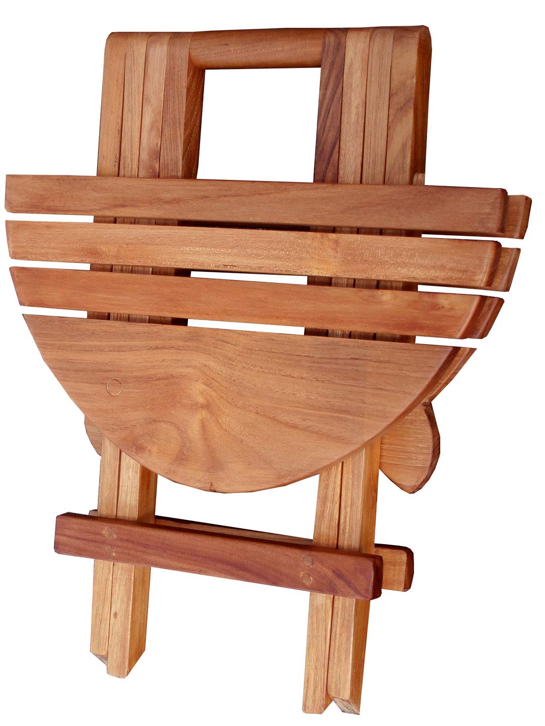 Premium Solid A-Grade Teak Wood Folding Outdoor Patio Table - Perfect for Backyard BBQs, Poolside Dining & Camping Trips