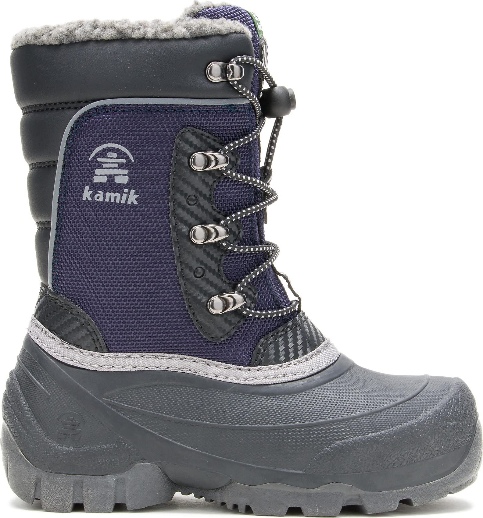 Kamik Luke Waterproof Winter Boots for Toddler, Little Kid & Big Kid - Warm Snow Boots for Boys & Girls - Perfect for Snow Play, Hiking & Outdoor Adventures