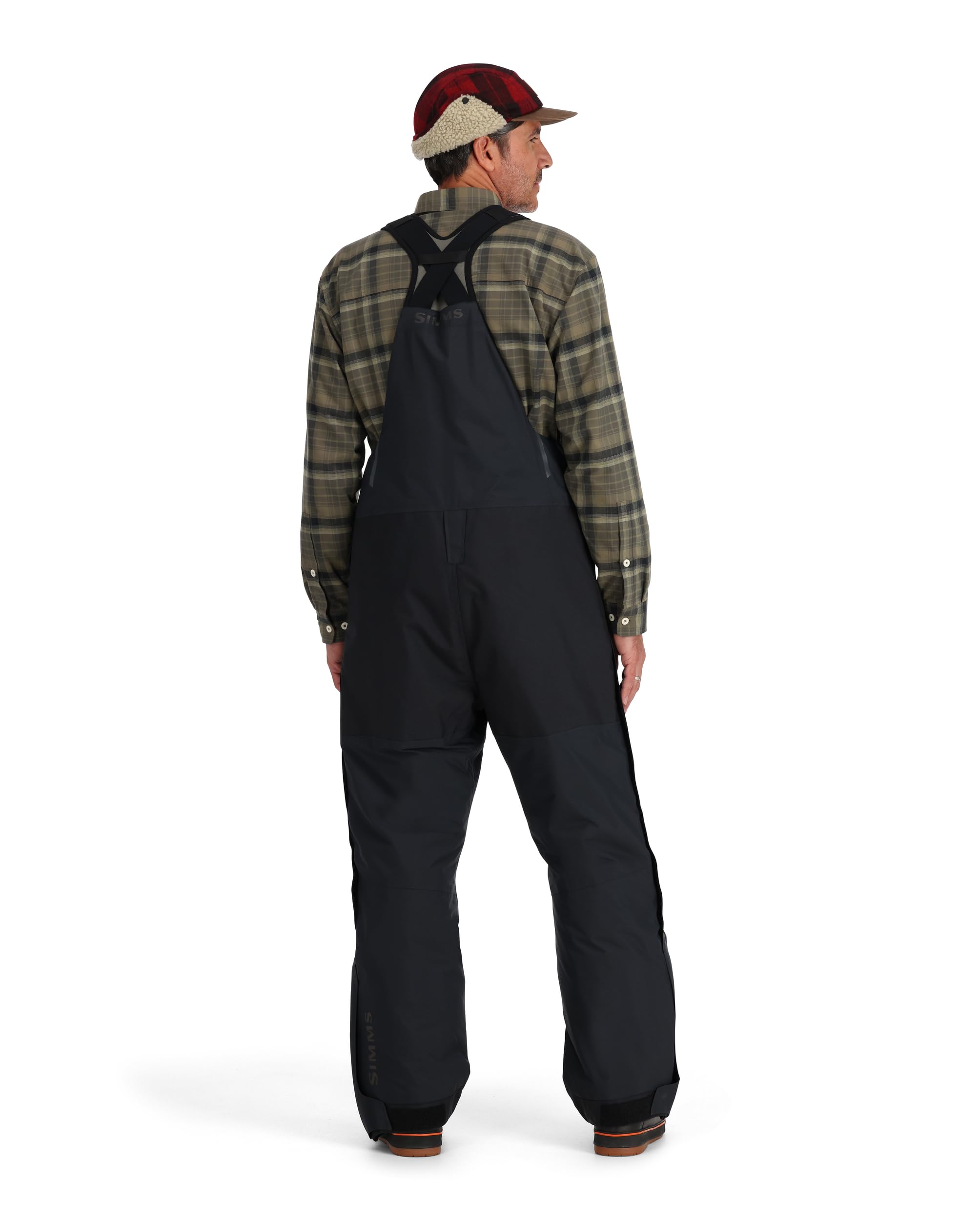 Simms Fishing Products Men's Challenger Insulated Bib - Waterproof Winter Fishing Overalls for Cold Weather - Ideal for Ice Fishing, Wading & Outdoor Adventures