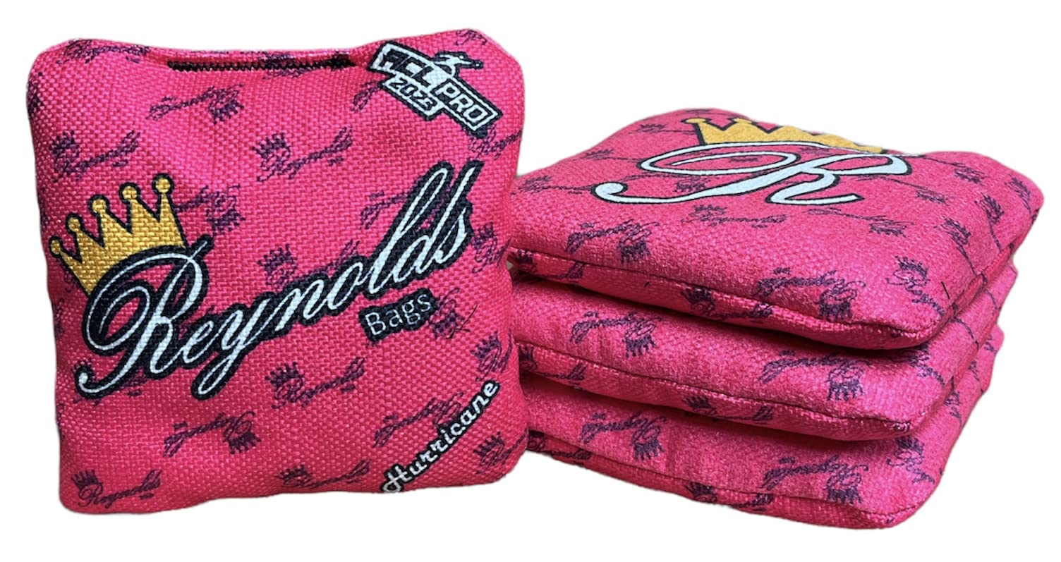 Reynolds ACL Approved Professional Cornhole Bags - Hurricane Series | Official ESPN Featured | Premium USA-Made Bean Bags for Outdoor Games, Tailgating & Backyard Parties
