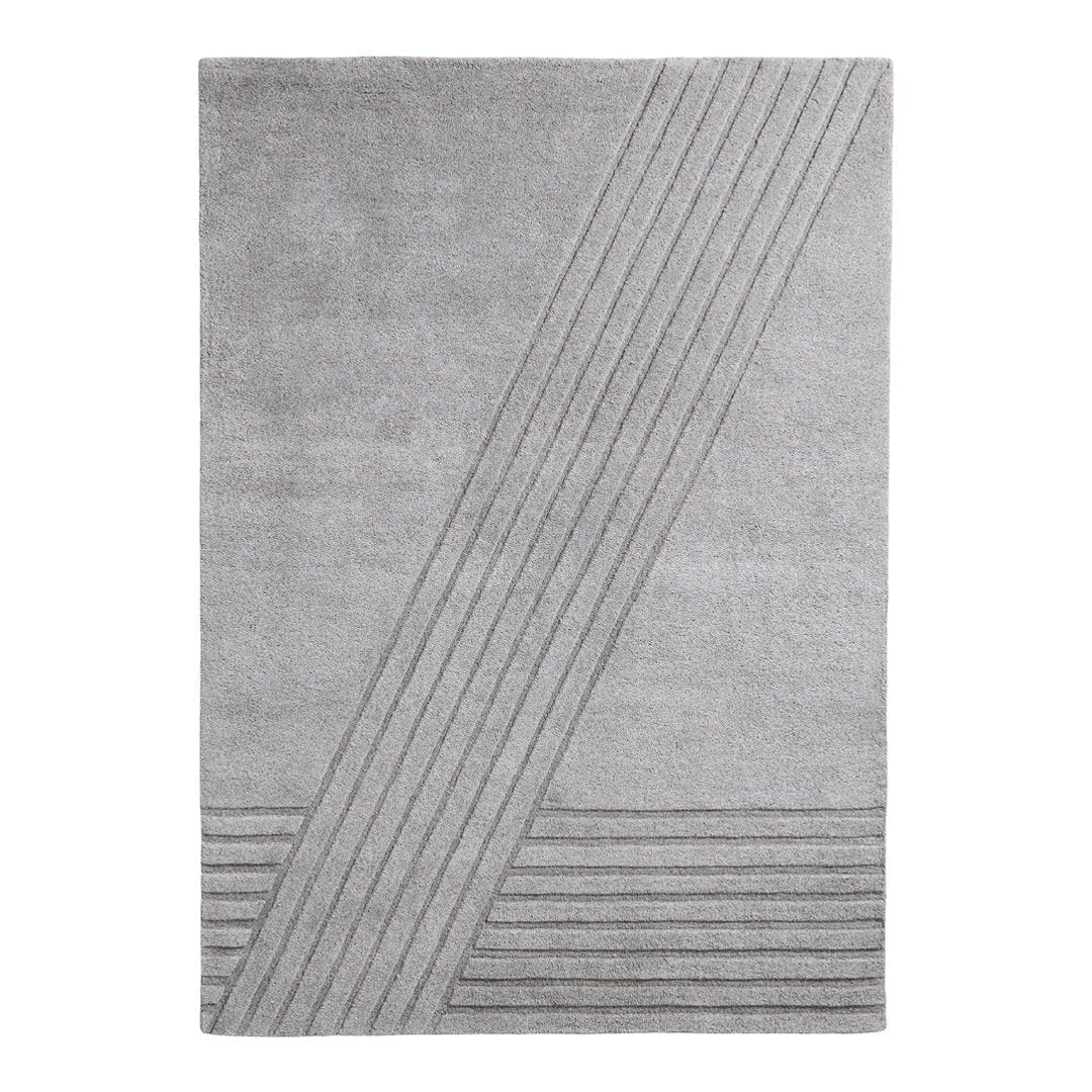 Ad Miller Kyoto Rug Wood - Handmade Bohemian Style Area Rug for Living Room, Bedroom & Boho Decor