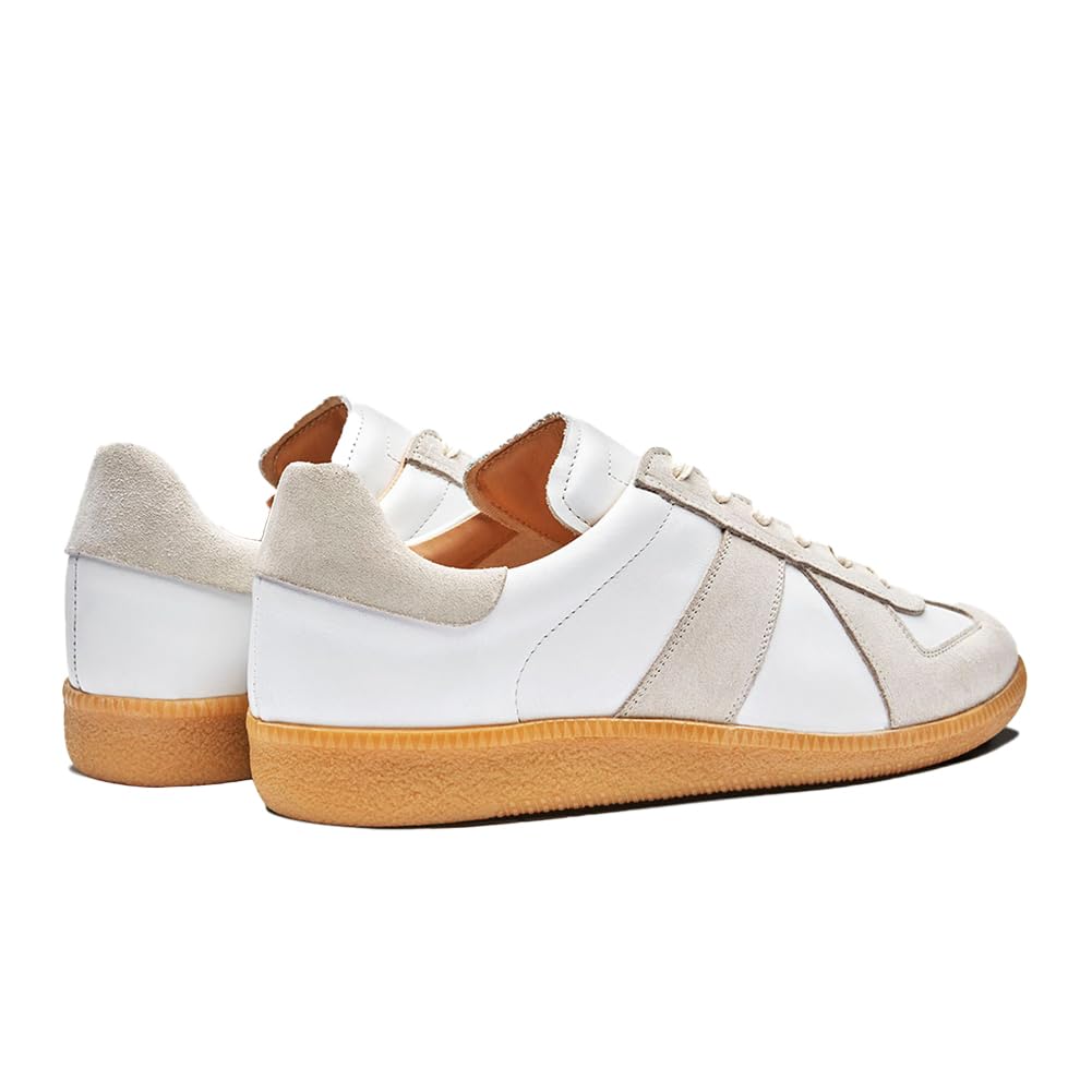 OLIVER CABELL Gat Sneaker for Men & Women - Premium Italian Leather Unisex Casual Shoes for Walking, Travel & Everyday Wear