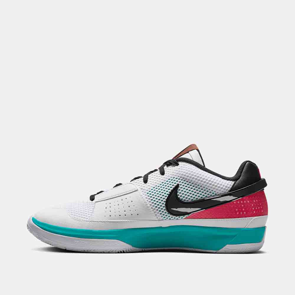 Nike Ja 1 Scratch Basketball Shoes - White, Black, Green, Red | High-Performance Sneakers for Men & Women | Perfect for Indoor & Outdoor Courts, Streetwear Fashion