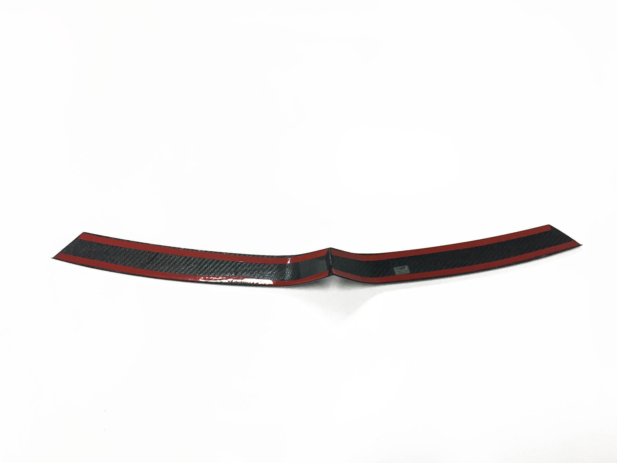 Premium Real Carbon Fiber Front Bumper Inlay for Tesla Model X (2017-2025) - Yeslak | Enhances Style & Protection for Luxury SUVs