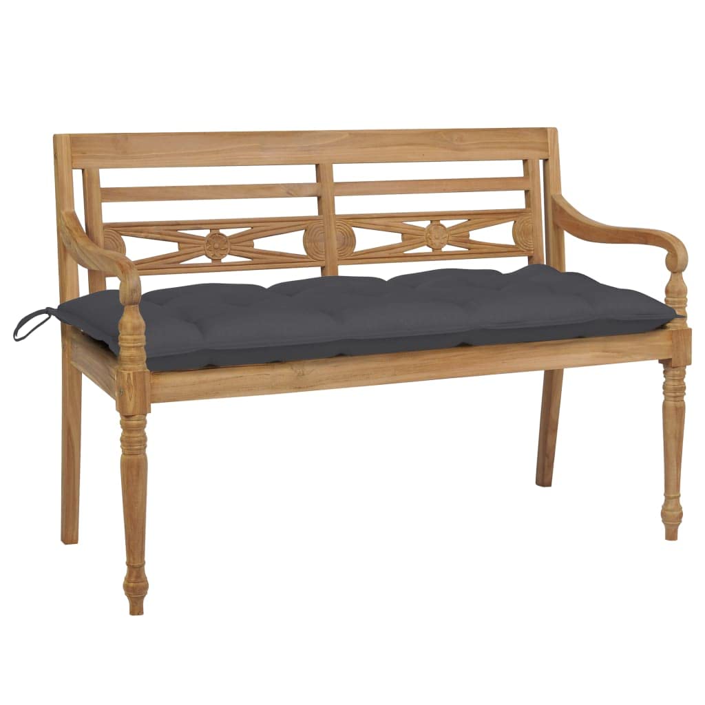 Outdoor Teak Wood Garden Bench 47.2