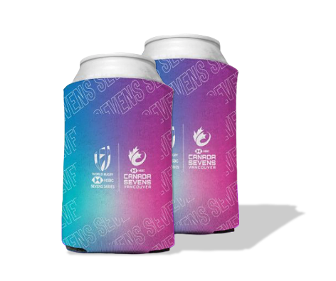 Canada 7s Insulated Beer Can Cooler (2 Pack) - Keep Drinks Cold for Hours, Perfect for Beach, BBQ, Camping & Tailgating Parties