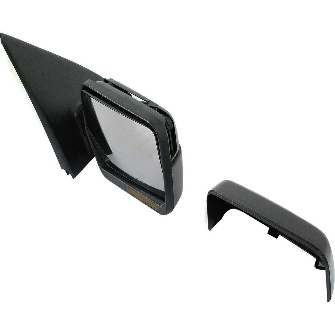 Heated Passenger Side Mirror for Ford F150 Truck - Right Hand Side Replacement - Perfect for Winter Driving and Enhanced Visibility