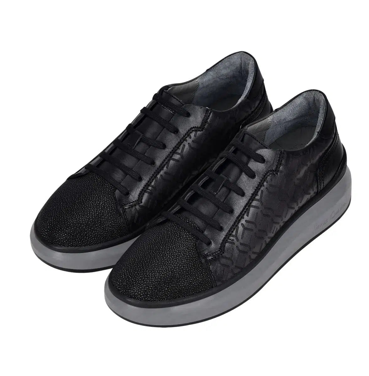 **Men's Cuadra Black Casual Fashion Stingray Sneakers - Stylish & Comfortable for Everyday Wear, Walking & Urban Outfits**