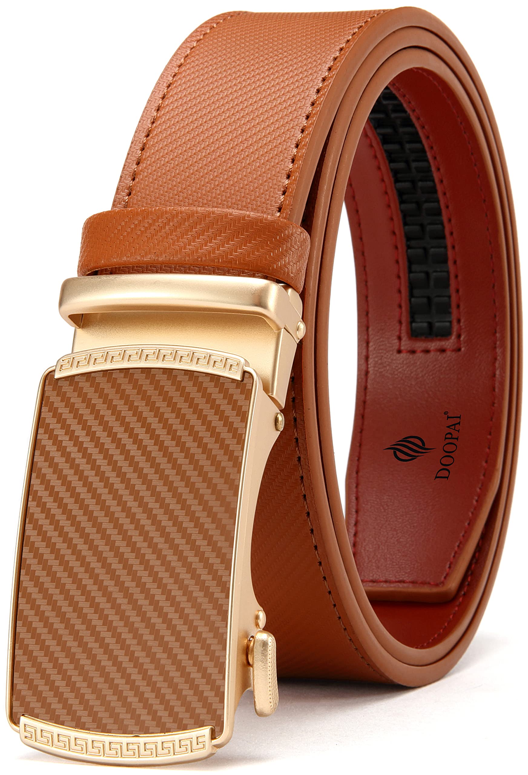 DOOPAI Men's Ratchet Dress Belt - 1 3/8