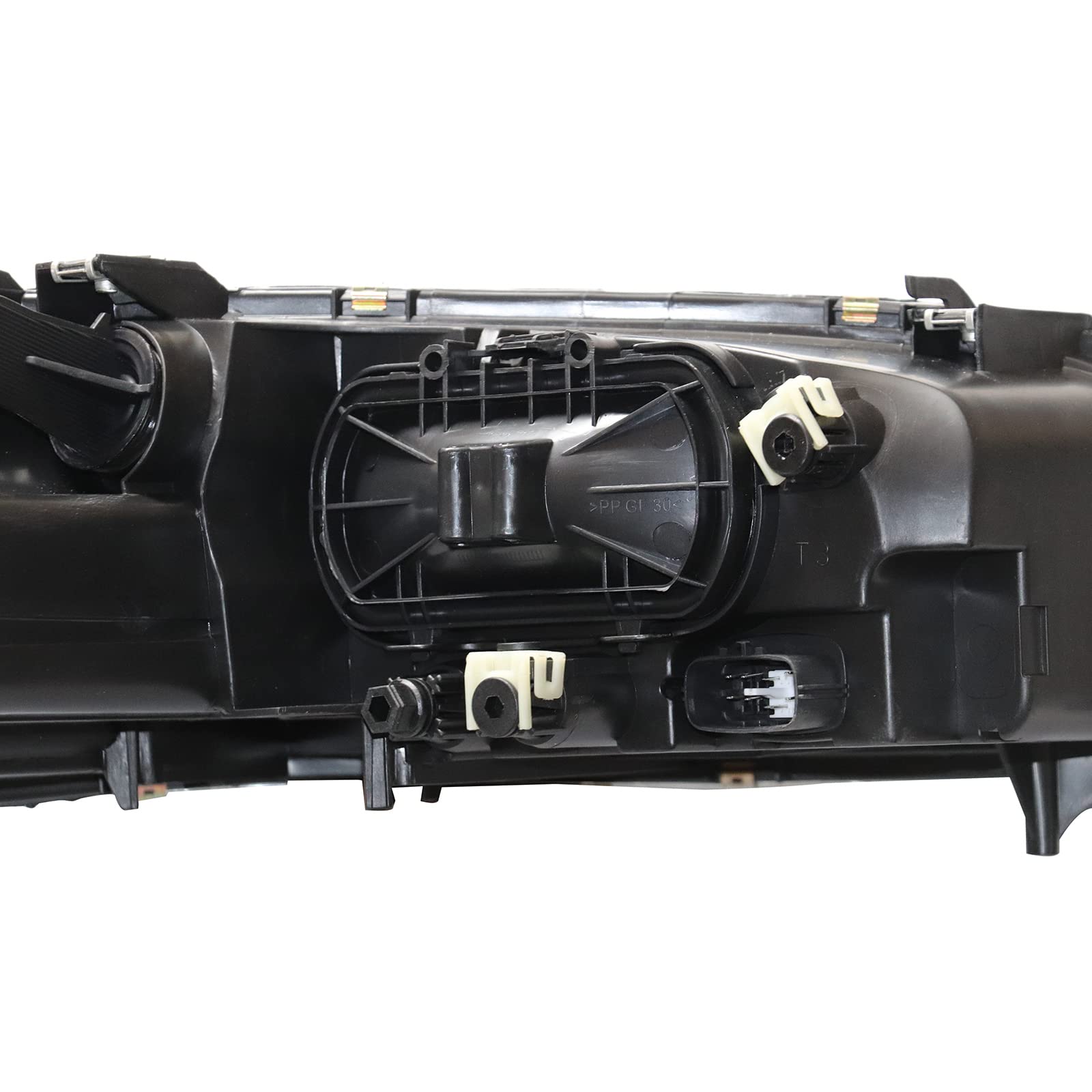 2006-2008 Mazda 6 Driver Side Left Headlight Assembly - Black Housing with Clear Lens (Part# MA2502134/MA2503134) | US Stock | Perfect for Night Driving & Foggy Conditions