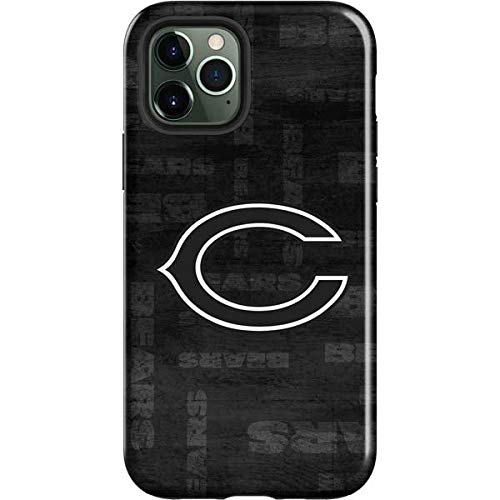 Officially Licensed NFL Chicago Bears Black & White Impact Phone Case for iPhone 12 Pro Max - Durable Protection for Football Games & Everyday Use