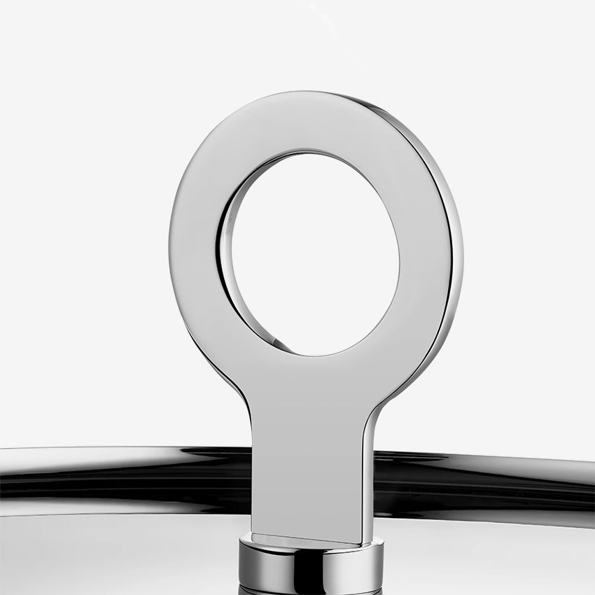 Christofle Oh De Cocktail Plate Set - Premium Stainless Steel Appetizer Plates for Elegant Entertaining, Cocktail Parties & Home Decor