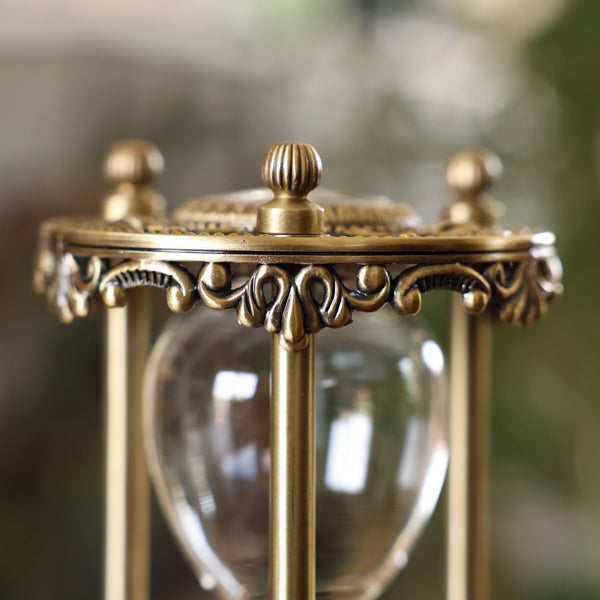 Glass Inlay Fillable Hourglass Kit - DIY Sand Timer Craft for Home Decor, Wedding Favors & Meditation - Perfect for Gift Giving, Office Desk & Stress Relief
