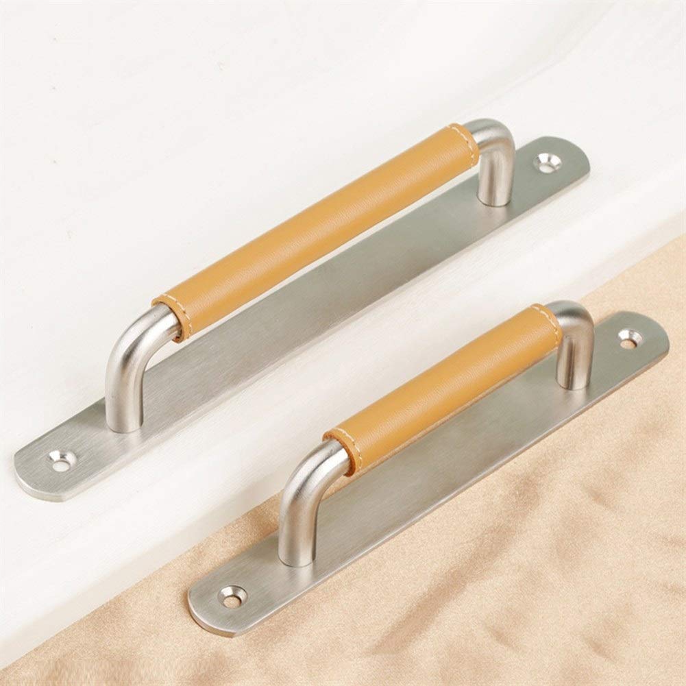 Rustic Cabinet Handles - Stainless Steel Sliding Door Pulls, Black Wall Mounted Knobs for Modern Minimalist Furniture | Wardrobe, Locker & Cabinet Hardware | Perfect for Home Office, Kitchen Cabinets & Closet Doors