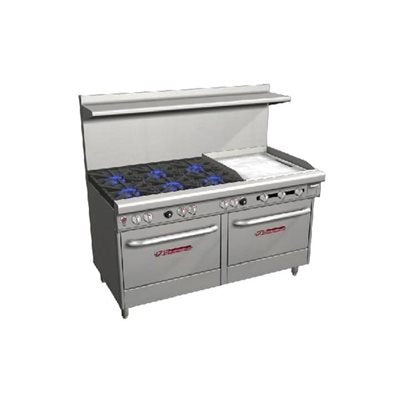 Southbend S Series 60 Commercial Gas Range - 6 Burners, 24